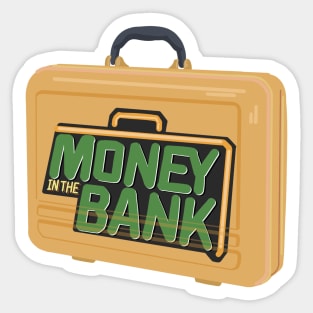 Money in the Bank Briefcase Sticker